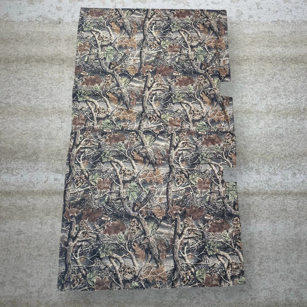 Vintage 90s Seclusion 3D Layout Blind Cover 78x42 Waterproof Material has Velcro